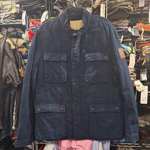Denim & Supply Ralph Lauren Dark Blue Military Jacket